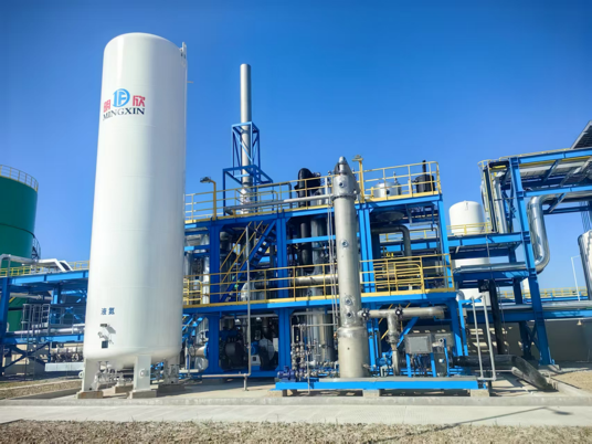 液氮冷凝+循环风催化氧化（CO）